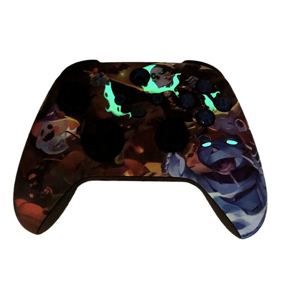 Custom Xbox Series X / S Wireless Controller - Glow in The Dark Halloween - Picture 2 of 10